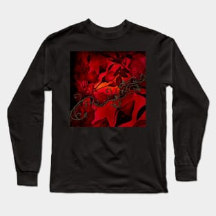 Wonderful dark red roses Long Sleeve T-Shirt